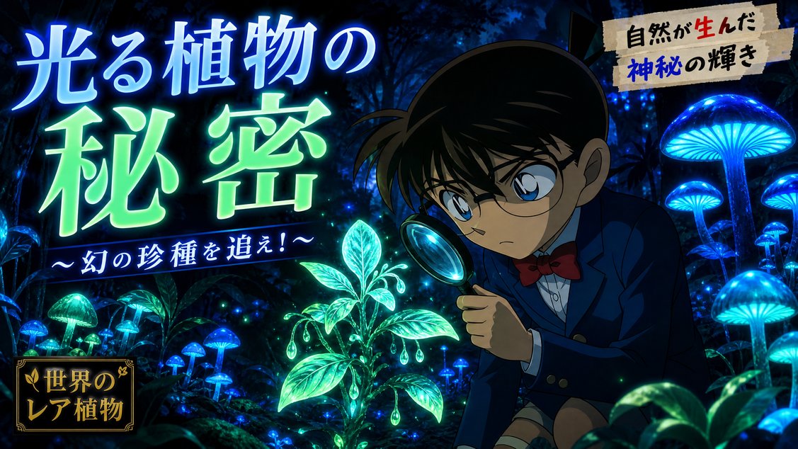 探花 发光植物奇观视频